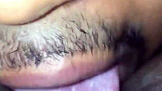 Fat ebony BBW quickie homemade fuck