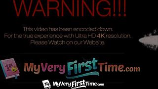 Debbie Clark's First Anal Experience with Hardcore Blowjob and Cumshot