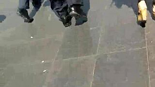 Check Out These Beautiful Girls In A Voyeur Scene