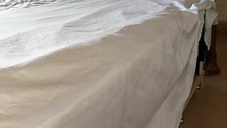 petite girlfriend begs for attention after work