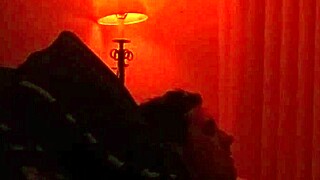 BBW wife gives blowjob and passionate sex on couch