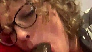 Daily Neck Workout With Big Cock! Milf Blows Monster Cum!