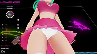 mystic hentai magical girl vtuber sways hips in web chat