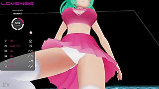 mystic hentai magical girl vtuber sways hips in web chat