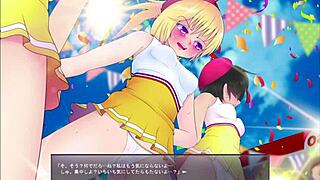 Detailed exploration of play girl in anime game part 1