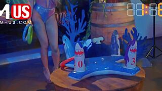 kira noir gives deepthroat blowjob to christian castillo