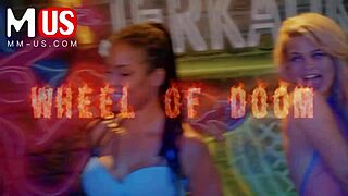 kira noir gives deepthroat blowjob to christian castillo