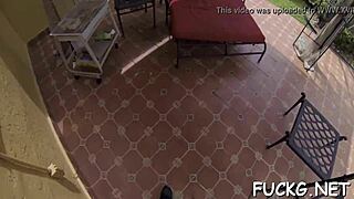 Teen picks amateur up and gets fucked hard