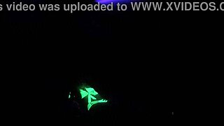 dayanara experiences black light sex in a fetish setting