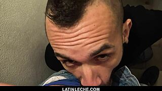 Sexy Latin Twink Gags On Big Cock With Passion