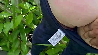 Public outdoor ass play caught on cam!