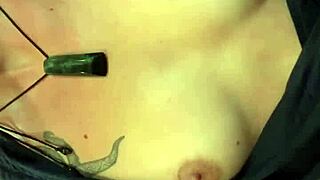 petite german girl bound and slapped lightly, says thank you