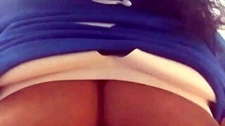 Mature wife bent over outdoors in wet fetish scene