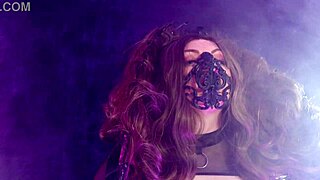 New video reveals chubby milf in lingerie and corset flaunting her curves