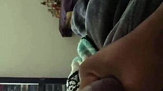 Jay Shoots Nut on Big Black Cock Solo