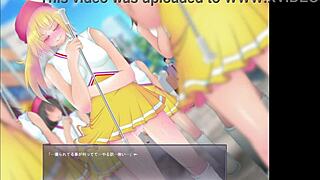 Detailed exploration of play girl in anime game part 1