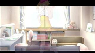 Detailed exploration of play girl in anime game part 1