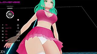 mystic hentai magical girl vtuber sways hips in web chat