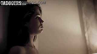 stepsis devours that tight 18+ pussy in taboo threesome