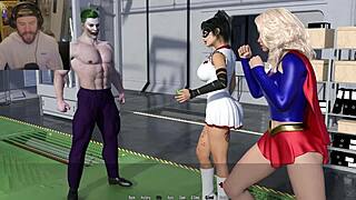 Supergirl Heroine Adventures: Lesbian Blowjob And Dildo Fingering