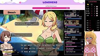 Vtuber LewdNeko Enjoys Summer Memories Dating Game Part 5