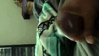 Jay Shoots Nut on Big Black Cock Solo