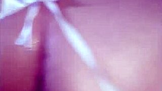 Feeling the intense pleasure in my wife's delicious ass during amateur anal fucking