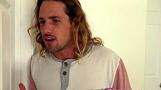 Shower curtain gloryhole with teen freya parker and haley spades bathing pov hardcore