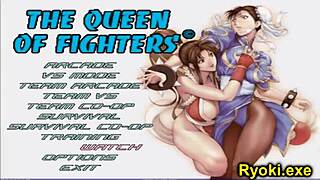 kuromaru battles maria in anime fight