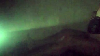 No Light, So I Talk To Neighbor Out Of Fear And Ride His Dick To Relax Sweetly