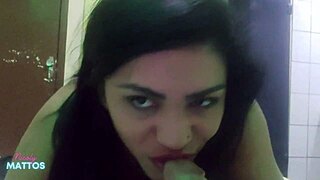 It was creampie orgasm with big tits and anal play