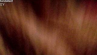 xvkendollar2 rearranges black queen's tight pussy