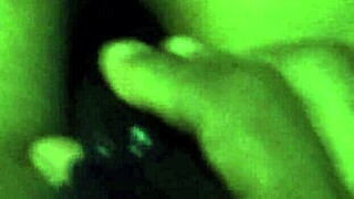 Wife's Intense Anal Play with Vibrator and Fingering on Camera