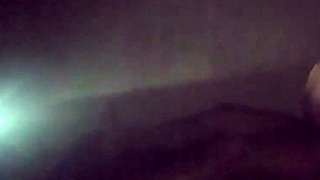 No Light, So I Talk To Neighbor Out Of Fear And Ride His Dick To Relax Sweetly