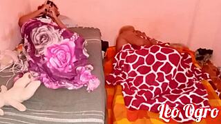 Fucking Next To Sister-In-Law Nicolli Fox Loudly!