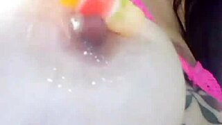 sweet candy delights with her cute charm