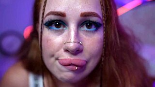 face show with yola flimes sucking teasing