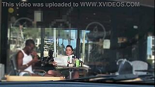 Complete video: Husband catches cheating wife flashing and having interracial affair part 3 of 4