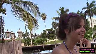 Party Teen 18+ Amateurs Fuck Outdoors