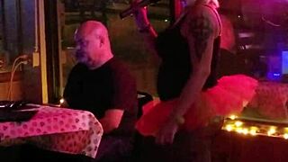 Blonde Shemale Transsexual Party Featuring Hardcore Fucking And Sucking