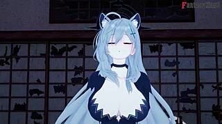 Sunaookami shiroko in blue archive full movie scene