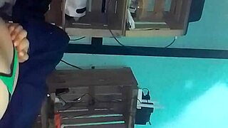 i put on green buccaneers, she sucked my cock and we fucked doggy style bent over