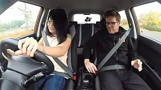 Loula Lou Feels Intense Pleasure Slurping Cum