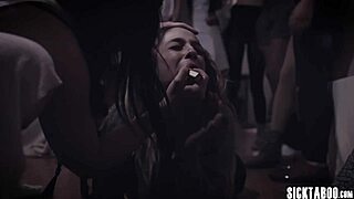 Can these horny babes handle big cocks in a group sex session?