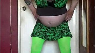 Bisexual Crossdresser Swallows Piss In Humiliating Homemade Scene