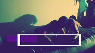 Lesbian show in club New Bogota, Colombia