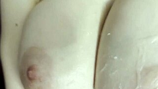 Damn, licking those massive big tits feels absolutely incredible every single time!