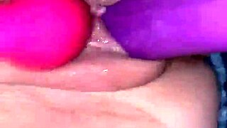 Cum and squirt with dildo?