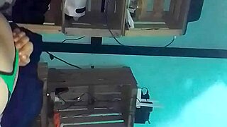 i put on green buccaneers, she sucked my cock and we fucked doggy style bent over