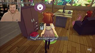 Cat Girls In Neko Homecoming Get Big Tit Fucking And Facials!